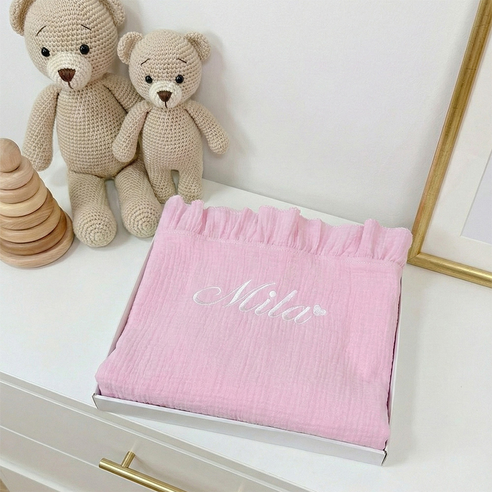 DEKA MUSLIN VOLAN-ROZA IME