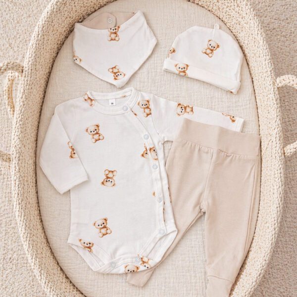 personalizirani komplet za novorodence hrvatski proizvod pamucni set za bebe