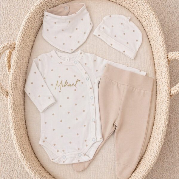 personalizirani komplet za novorodence hrvatski proizvod pamucni set za bebe