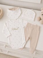 personalizirani komplet za novorodence hrvatski proizvod pamucni set za bebe