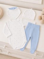 personalizirani komplet za novorodence hrvatski proizvod pamucni set za bebe